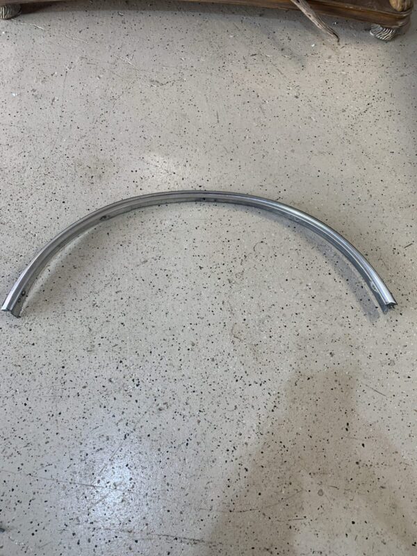 Lincoln Mark VII Wheel Well Chrome Trim - Rear Right - Passenger