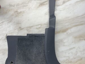Kick panel trim