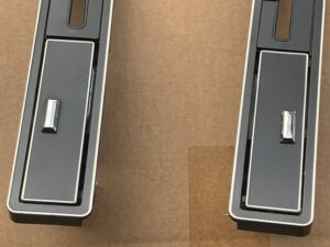 Rear Cigarette Ashtray holders with lighter